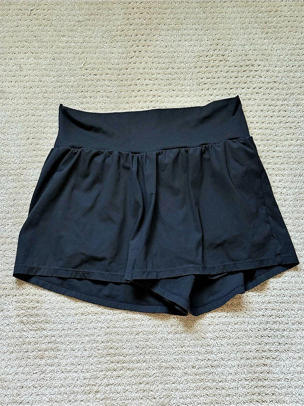 Halara Black Athletic Shorts Size 1X